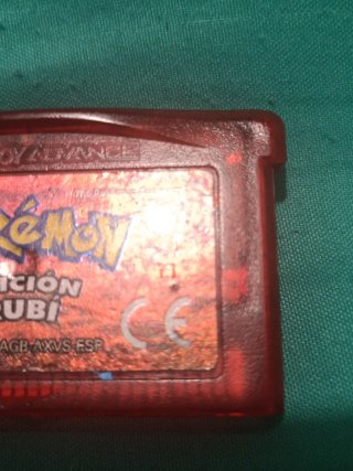 Pokémon Rubino - Game Boy Advance Originale