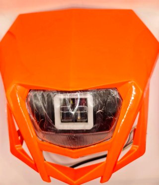 KTM Careta Faro Led Naranja