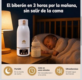 Calienta Biberones Portátil Jolly Mino Nuevo
