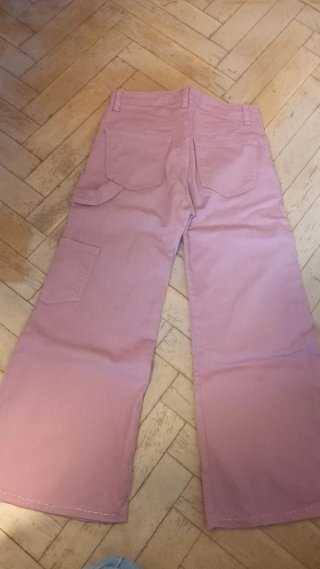 Pantalones Campana Renatta Rosa