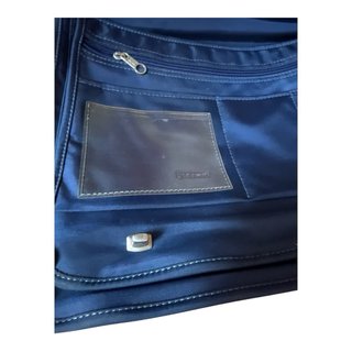 Borsa Delsey Blu Notte Vintage