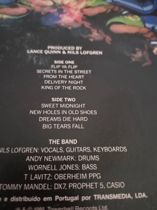 Vinilo LP Nils Lofgren Flip