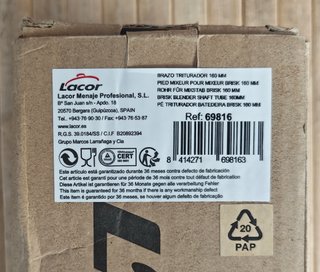 Lacor 69816 - Brazo Triturador de 160 mm