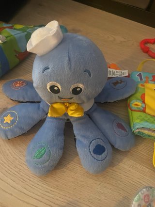 Lote Juguetes Bebé Peluche Libro Actividades