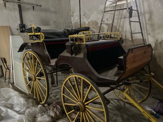 Coche de caballos antiguo
