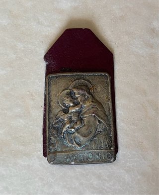 Ricordo Sant'Antonio di Padova similpelle