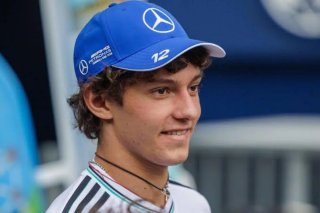 Gorra Mercedes AMG Petronas Azul y Blanca