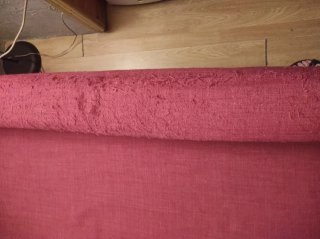 Sofá Cheslong Fucsia Ikea