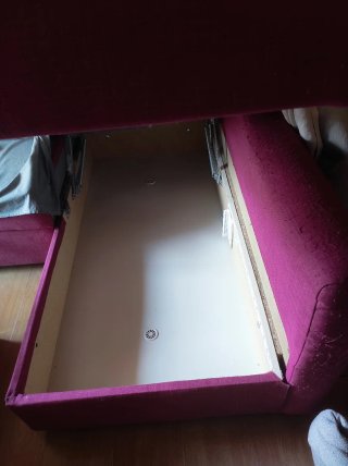 Sofá Cheslong Fucsia Ikea