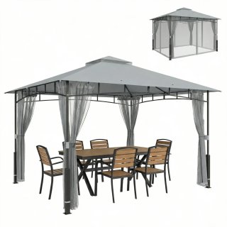 Cenador Carpa Jardín Doble Techo