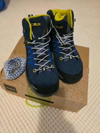 Scarpe trekking CMP blu/giallo