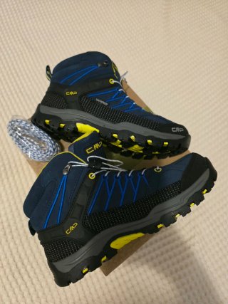 Scarpe trekking CMP blu/giallo