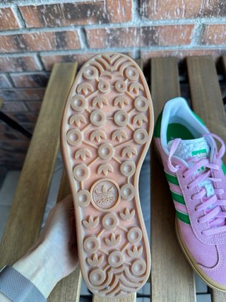 Adidas Gazelle Rosa y Verde