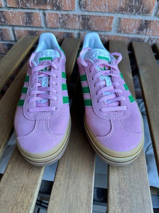 Adidas Gazelle Rosa y Verde