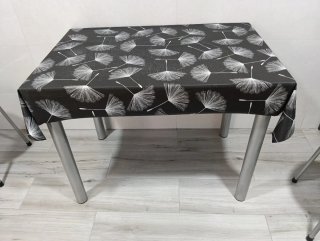 Mesa extensible de cocina con 2 sillas