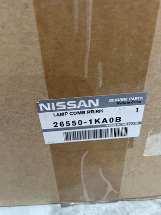 Piloto trasero derecho Nissan Juke