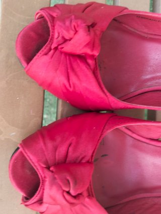 Sandalias Mllcshoes Talla 37 Rojas Vestir