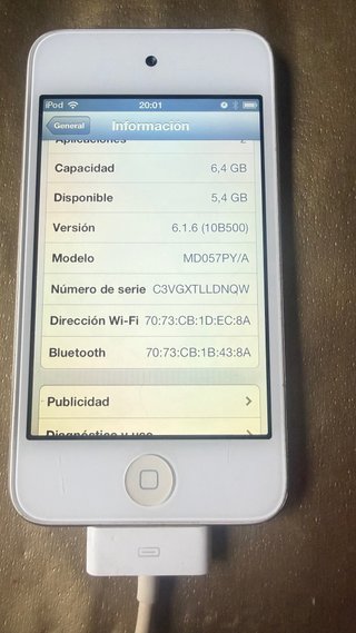 iPod Touch 8GB Blanco