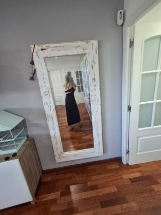 Vestido largo negro Zara