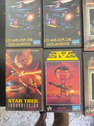 Lote Coleccionista Star Trek VHS