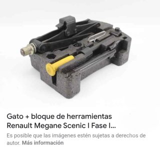 Gato y herramientas Renault Megane
