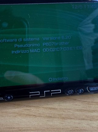 Sony PSP Console Nera