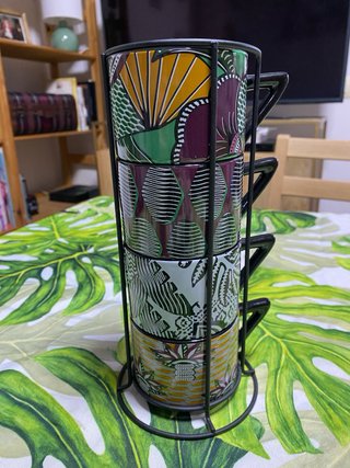 Set 4 Tazze Floreali Maisons Du Monde