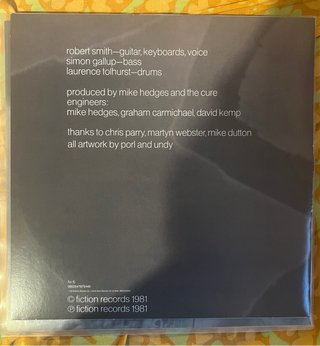 The Cure - Faith LP (ristampa 2016)
