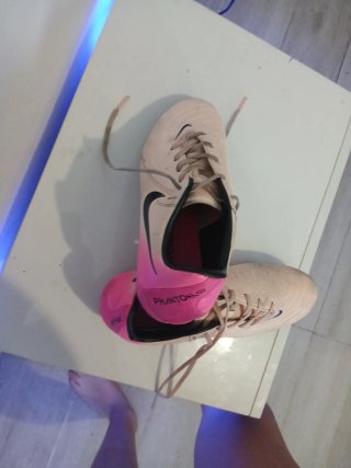Botas de fútbol Nike Phantom rosas T40
