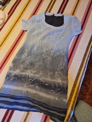 Vestido estampado mujer talla 46