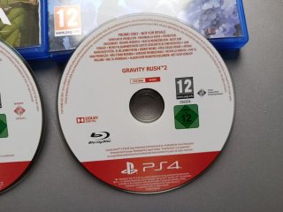 Gravity Rush Remastered + 2 PS4 Promo Edition