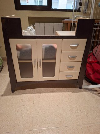 Mueble de baño sin lavabo