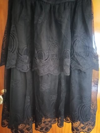 Vestido Negro Encaje Penelope & Monica Cruz