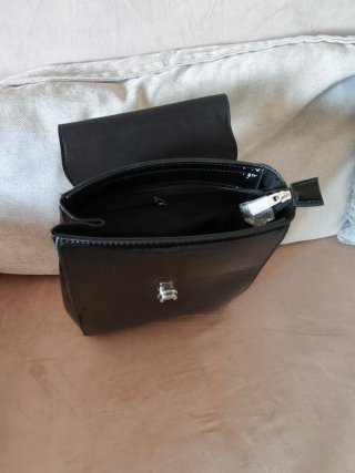 Bolso-mochila imitación cocodrilo
