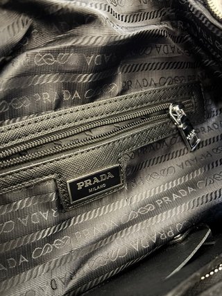 Bolso Bolsa de Viaje Prada Nylon Negro