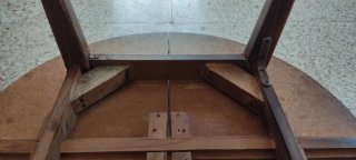 Mesa camilla redonda madera 95 cm