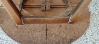 Mesa camilla redonda madera 95 cm