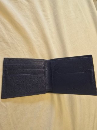 Cartera Montblanc Sartorial 6cc Azul