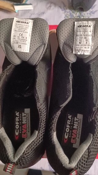 Zapatos de trabajo Cofra Balancer S1P SRC T42