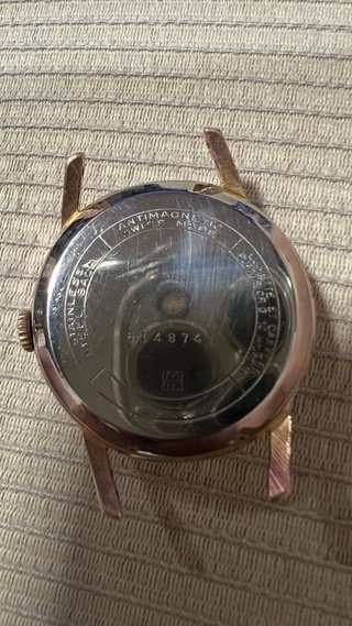 Reloj suizo Voluntas Antichoque 17 Rubis Dorado