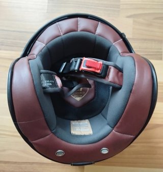 Casco MT Jet Calavera Roja y Negra Talla XL