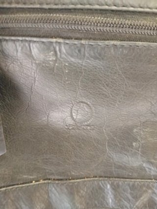 Bolso de cuero El Potro negro
