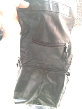Bolso de cuero El Potro negro