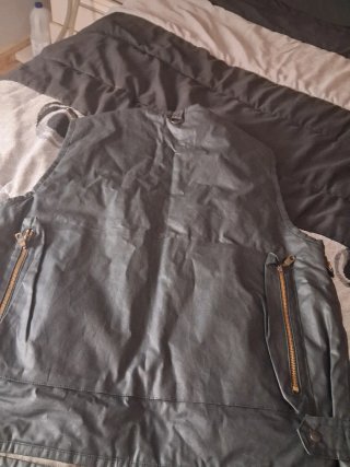 Chaleco multibolsillos hombre negro