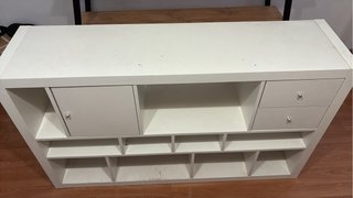 Mueble Comoda Madera Blanco