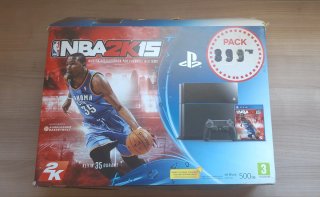 Consola PS4 (PlayStation 4) Negra + 2 Mandos