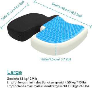 Cojín Ortopédico Gel Bonmedico