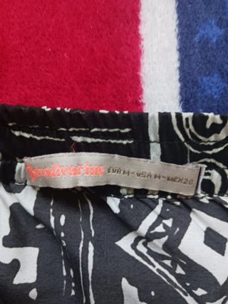 Mono corto estampado étnico
