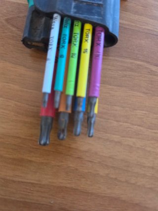 Juego llaves Torx Wera Seguridad y Bola