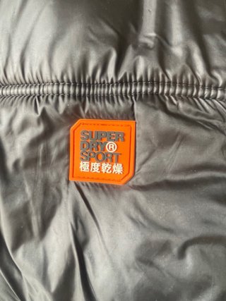 Plumífero Superdry Negro Talla XXL 3/4